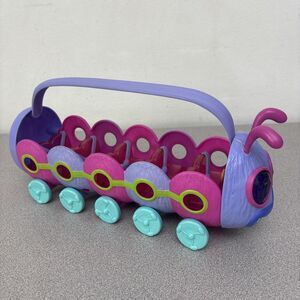 DreamWorks Trolls Caterbus Rolling‎ Playset Vehicle Purple Pink 13" Toy
